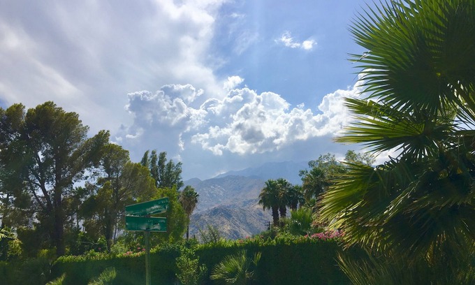 Racquet Club West House | Stylish Palm Springs Retreat with Private Pool & Mountain Views