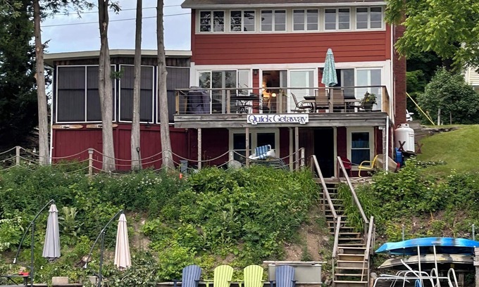 Marietta House | Rustic Family Lake House on Otisco Lake - Guest Rated 9.8