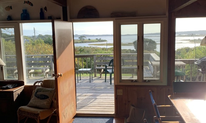 Chilmark Cottage | Classic Vineyard summer cottage with private waterfront access.
