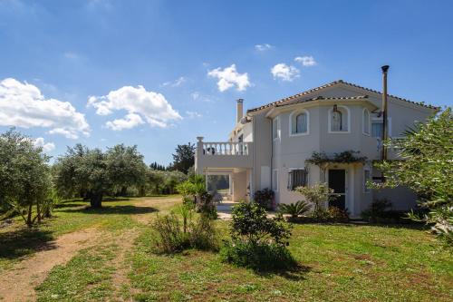 Vassilatika Villa | Elegant Classical Villa Anta with Oceanfront Pool