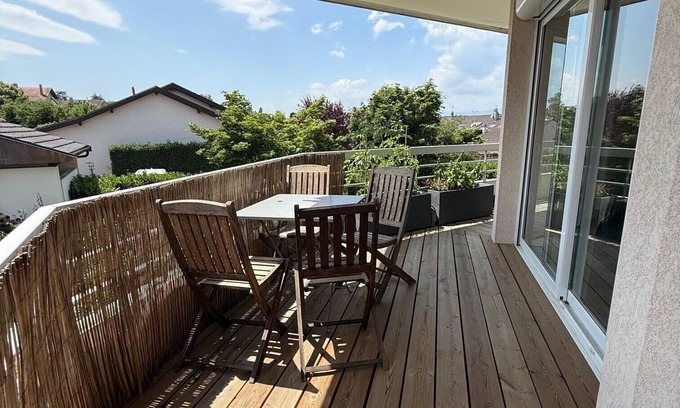 Corzent Apartment | Premier Domaine de Corzent: 2 Bedrooms by the Lakeside