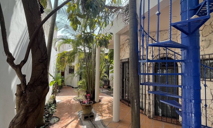 Ejidal Villa | Elegant Caribbean Villa with Ocean View, Steps to Beach