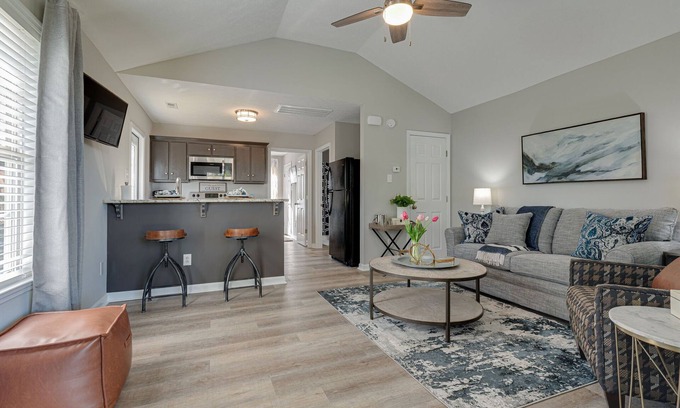 Lewisburg Apartment | Immaculate Duplex Apartment with Family-Friendly Amenities
