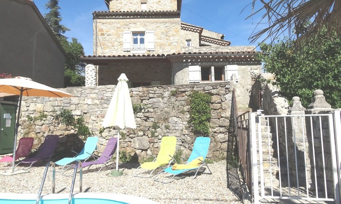 Saint-Paul-le-Jeune House | Inviting Ocean View at le lavoir Guest House, Rated 9.4