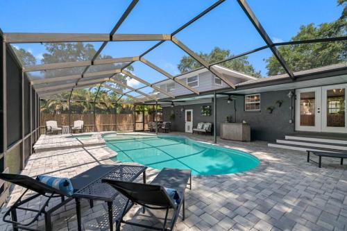 Largo House | Gorgeous Clearwater Pool Home Steps from the Beach