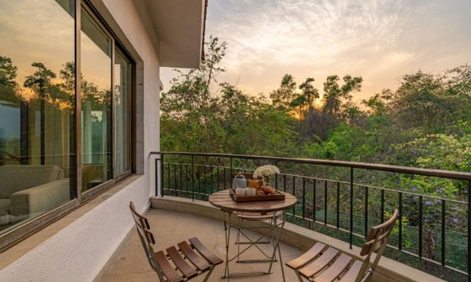 Pilerne Industrial Estates Villa | Cliffhouse by Hireavilla -5br w Pvt Pool in Saipem