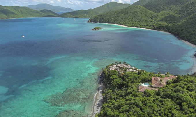 Maho Bay Quarter Villa | CliffHouse: Elegant 4BR Villa with BVI Views and Pool