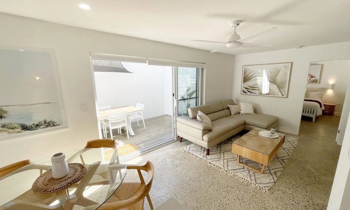 Forster Apartment | Inviting Coast by One Mile with Kitchen Amenities Awaiting You