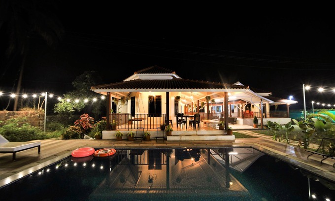 Awas Villa | Private Villa Escape at Coast House Mandwa Alibaug