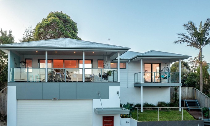 Sussex Inlet House | Coastal beach home - steps to water, massage chair, firepit, 7min to beach