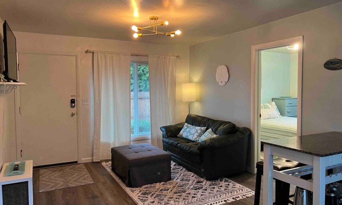 Coos Bay Apartment | Coastal Botanical Suite