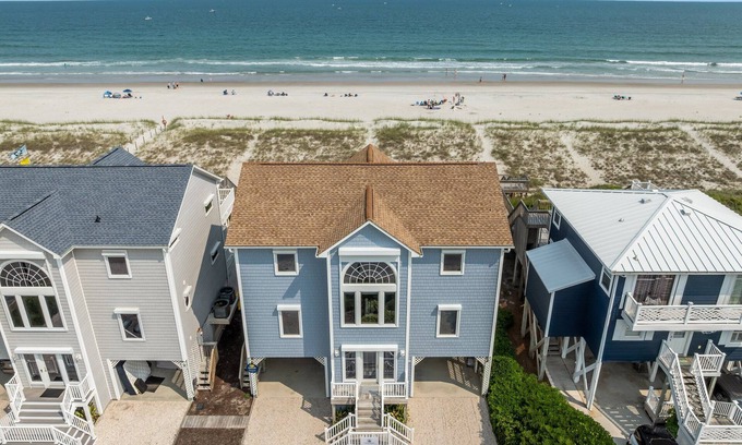 Topsail Beach House | Coastal Dharma #188 - Newly Updated Luxurious Oceanfront Retreat, EV Charger