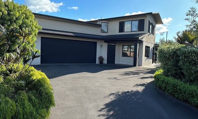 Papamoa Beach House | Coastal family home, 5 minutes walk to beach, hot tub, fully accessible
