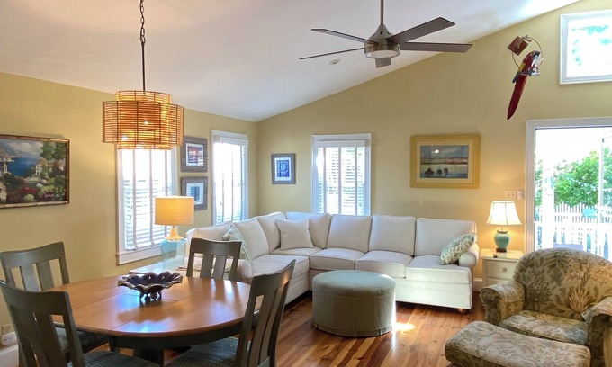 Morehead City House | Charming Coastal Retreat in Downtown Beaufort - Walk Everywhere!