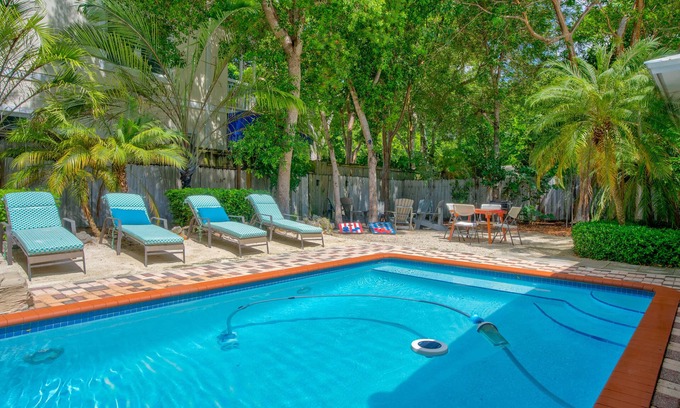 Anglers Park House | Idyllic Florida Keys Coastal House with Pool & Ocean Views