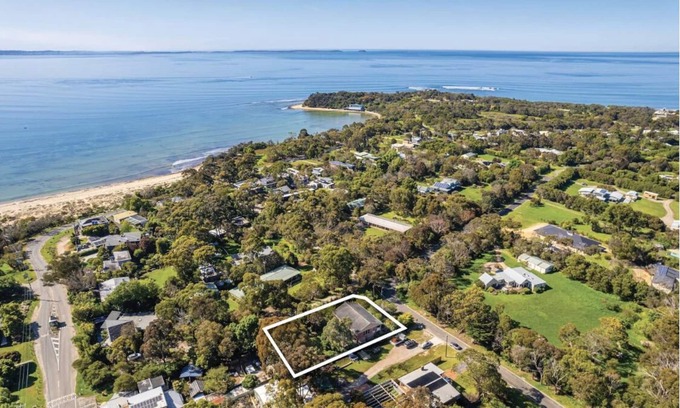 Point Leo House | Retro Coastal Retreat: Pet Friendly with Ocean Views