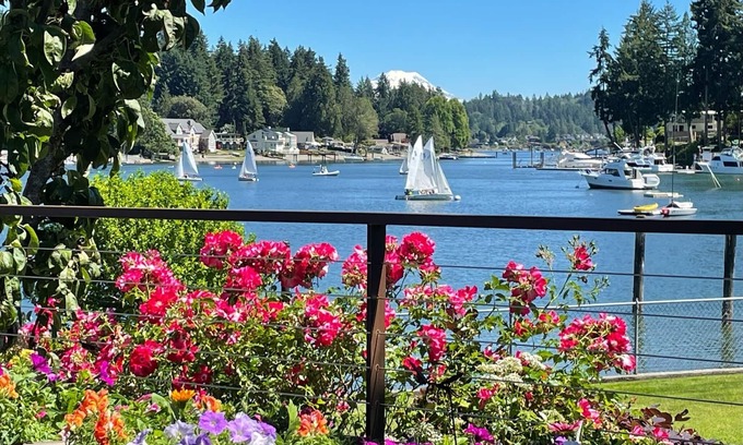 Gig Harbor Apartment | Enjoy Coastal Studio with PNW Ocean Views & Spa Amenities