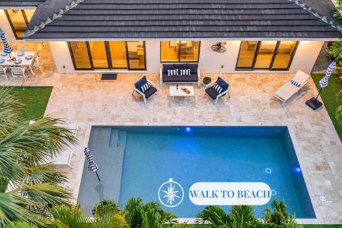 Harbour Inlet House | Relaxing Coastal Haven with Heated Pool Near the Beach