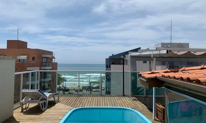 Praia Grande Apartment | Cozy Poolside Retreat near Praia Grande, Ubatuba