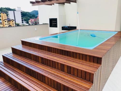 Piratuba Apartment | Exceptional Stay at Cobertura Edf. GM - Family Friendly