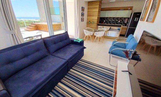 Campeche Norte Apartment | Oceanfront Retreat with Hot Tub and Ocean View