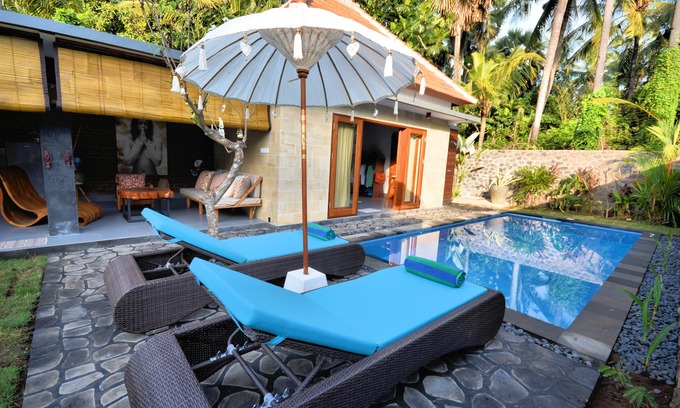 Bukti Villa | Relax at Coco Garden Pool Villas with Oceanfront Bliss
