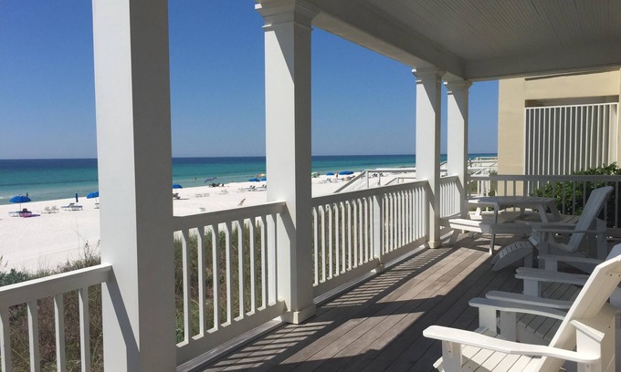 Sunnyside House | Gulf Front Oasis: Coconut Telegraph 5 Br House in Carillon