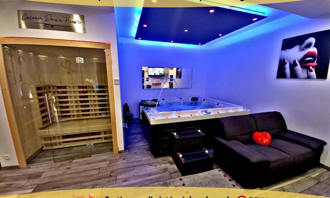 Comines-Warneton House | Relax at Cocoon Douce Heure: Guest Rated 9.8 with Spa & Hot Tub