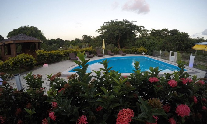 Baie-Mahault House | Prime Location at Coeur de Papillon with Oceanfront Views