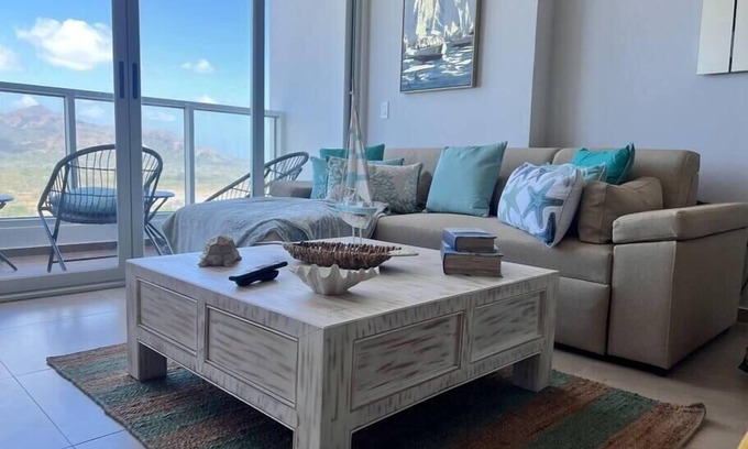 Nueva Gorgona Apartment | Beachfront Apartment with Homey Vibes & Ocean View