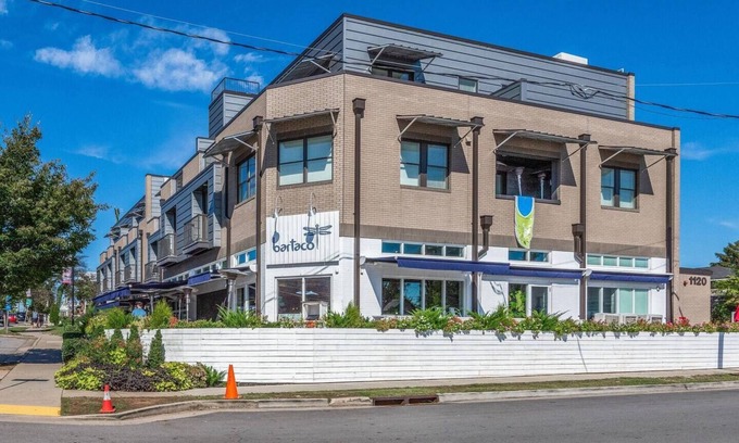 12 South Apartment | Prime Location: Steps from Coffee Shops and Dining Venues