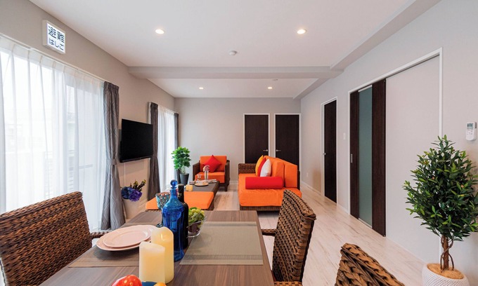 Maejima Apartment | Exceptional Coldio JointHome NAHA: Family-Friendly Retreat