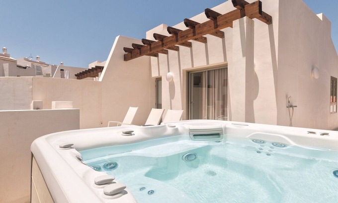 Palm-Mar House | Colinas Penthouse with Jacuzzi & Ocean View - Highly Rated