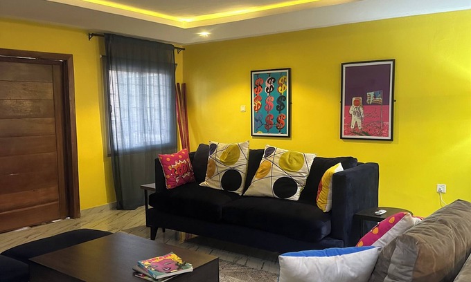 Ofin Apartment | Color Pop Paradise | Bold 4-Bedroom Apartment with Style