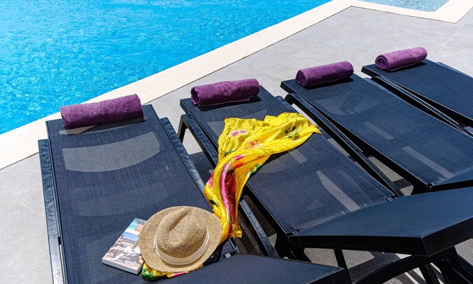 St. Marie Apartment | Vibrant Coral Estate Apartment with Pool & Ocean View