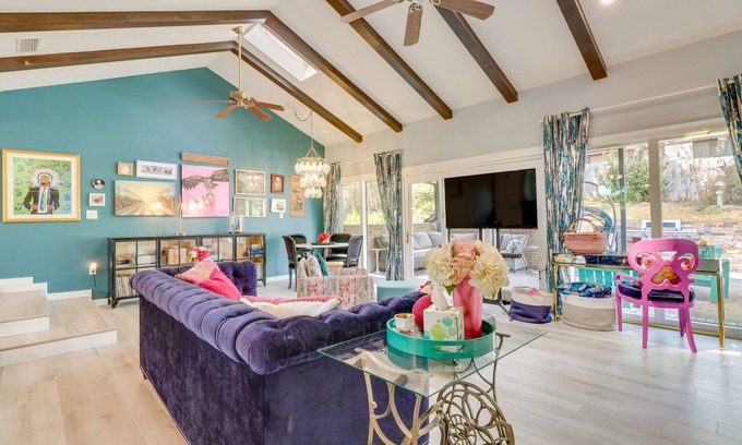 Oak Ridge House | Inviting Austin Home with Covered Patio & Family Amenities
