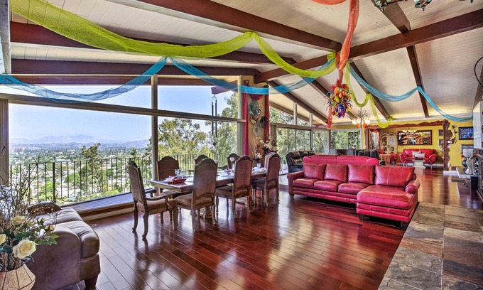 Mount Helix House | Vibrant El Cajon Retreat: Deck, Garden & Valley Views