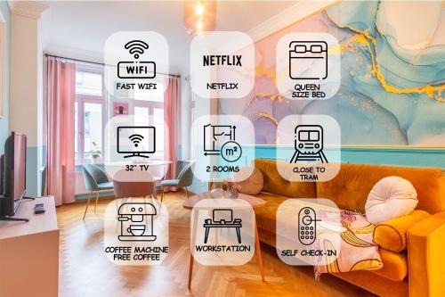 Stotteritz Apartment | Vibrant Hotel with Netflix, Hot Tub & 10/10 Guest Rating