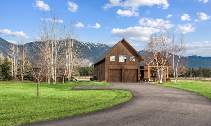 Kalispell House | Columbia Mountain Escape-Columbia Falls Home w/ Private Hot Tub & Amazing Views!