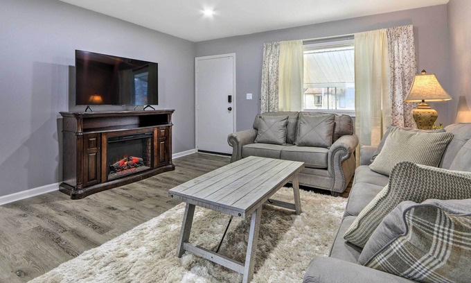 Columbus House | Columbus Home Just Minutes From Downtown!