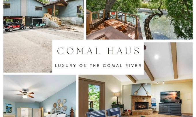 New Braunfels House | Spacious Comal Haus: Private River Access & Downtown Proximity