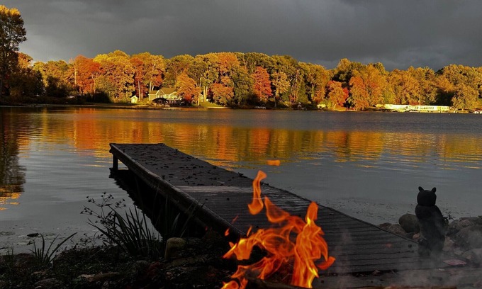 New Franklin House | Guest Rated: 9.8 - Comfort Cottage with Lake and Golf Views