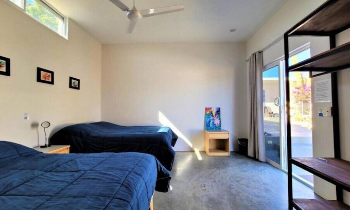 La Ventana Apartment | Comfort Queen Room: Cozy Stay with Two Beds & Pet Friendly