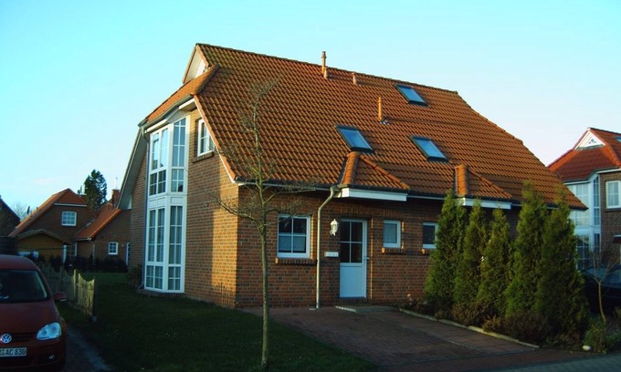 Norddeich House | Cozy Lambertus Vacation Home with Pool & Ocean View