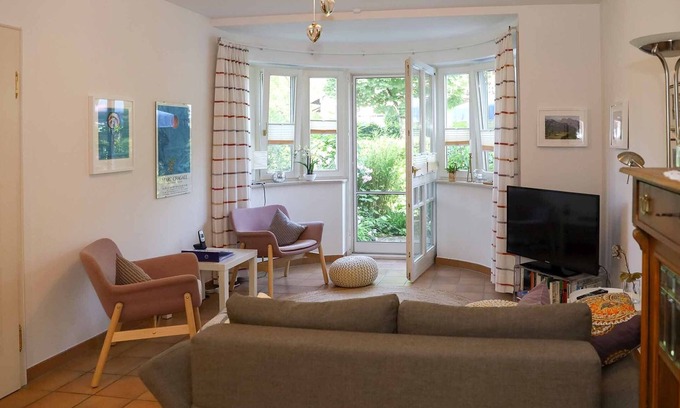 Bad Reichenhall Apartment | Inviting 2-Room Apartment with Terrace and Mountain Views