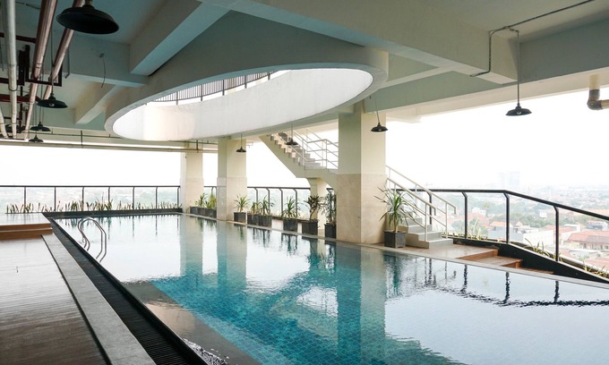 Pondokcina Apartment | Inviting 1BR Apartment with Pool at Atlanta Residence