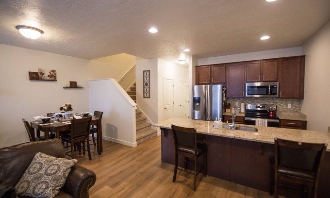 Bluffdale House | Immaculate Townhome: Guest Rated 10/10 with Family Amenities