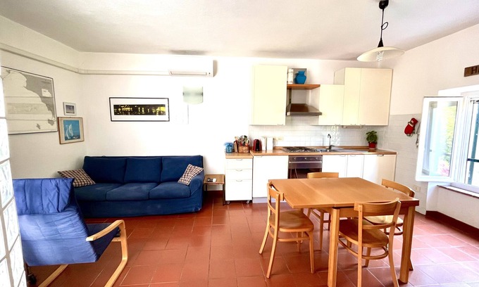 Sant' Andrea Apartment | Seaside Retreat: 10/10 Rated with Stunning Ocean Views