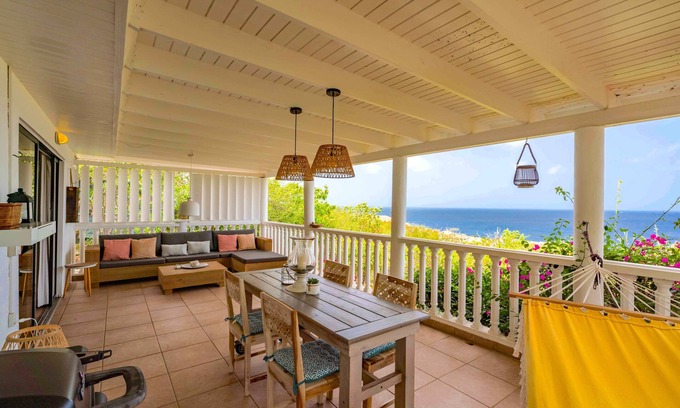 St. Marie House | Top-Rated Coral Estate Villa with Oceanfront Bliss