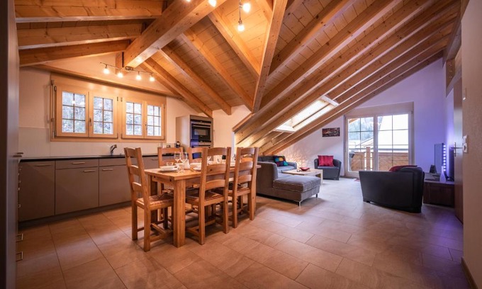 Lauterbrunnen Apartment | Relaxing Retreat with Amazing Views and Ideal Location
